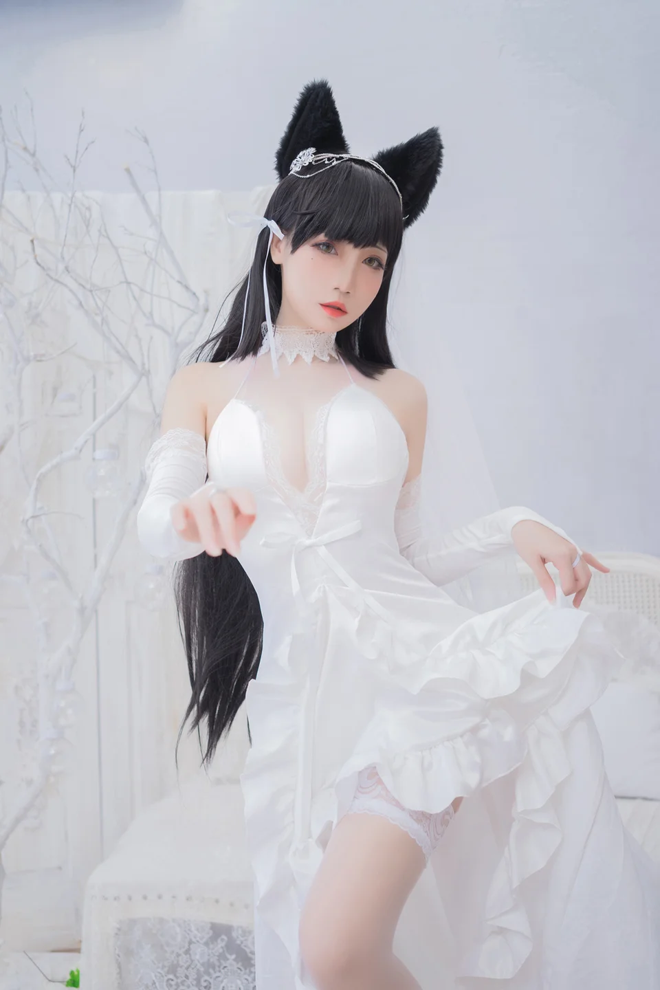 焖焖碳 - 碧蓝航线·爱宕 花嫁 [20P-211MB] tg@simisebaisi 【丝足阁】018.webp